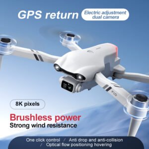 F10 Foldable GPS Drone, Dual Positioning, Auto Return, 4-Axis Aircraft for Aerial Photography